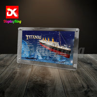 Display King - Acrylic photo frame for Lego Titanic 10294