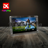 Display King - Acrylic photo frame for Lego Vespa 125 10298