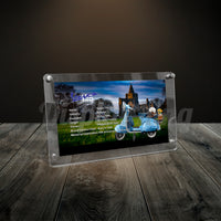 Display King - Acrylic photo frame for Lego Vespa 125 10298