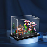 Display King - Acrylic display case with screw for LEGO® Trancuil Garden 10315