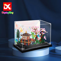 Display King - Acrylic display case with screw for LEGO® Trancuil Garden 10315