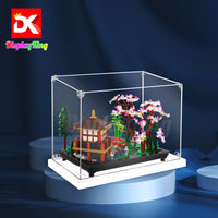 Display King - Acrylic display case with screw for LEGO® Trancuil Garden 10315