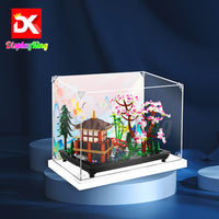 Display King - Acrylic display case with screw for LEGO® Trancuil Garden 10315