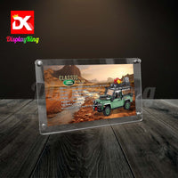 Display King - Acrylic photo frame for Lego Land Rover Classic Defender 90 10317