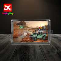 Display King - Acrylic photo frame for Lego Land Rover Classic Defender 90 10317