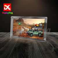 Display King - Acrylic photo frame for Lego Land Rover Classic Defender 90 10317