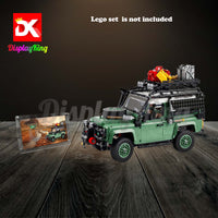 Display King - Acrylic photo frame for Lego Land Rover Classic Defender 90 10317