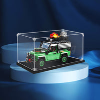 Display King - Acrylic display case with screw for LEGO® Land Rover Classic Defender 90 10317