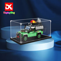Display King - Acrylic display case with screw for LEGO® Land Rover Classic Defender 90 10317