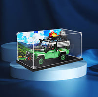 Display King - Acrylic display case with screw for LEGO® Land Rover Classic Defender 90 10317