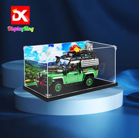 Display King - Acrylic display case with screw for LEGO® Land Rover Classic Defender 90 10317