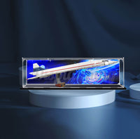 Display King -Acrylic display case with screw for LEGO® Concorde 10318