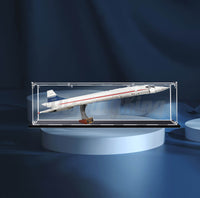 Display King -Acrylic display case with screw for LEGO® Concorde 10318