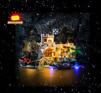 Brick Shine -  Light Kit for  LEGO® Eldorado Fortress 10320