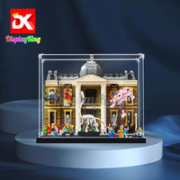 Display King - Acrylic display case with Screw for LEGO® Natural History Museum 10326 3mm Thickness dust-Free and Crystal Clear Display case