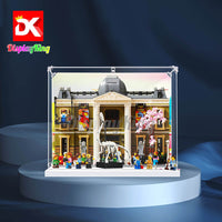 Display King - Acrylic display case with Screw for LEGO® Natural History Museum 10326 3mm Thickness dust-Free and Crystal Clear Display case