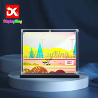 Display King - Acrylic display case with Screw for LEGO® Natural History Museum 10326 3mm Thickness dust-Free and Crystal Clear Display case