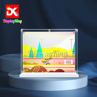 Display King - Acrylic display case with Screw for LEGO® Natural History Museum 10326 3mm Thickness dust-Free and Crystal Clear Display case