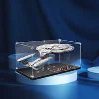 Display King -Acrylic display case with screw for LEGO® Star Trek: U.S.S. Enterprise NCC-1701-D 10356