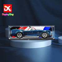 Display King -Acrylic display case with screw for LEGO® Shelby Cobra 427 S/C 10357