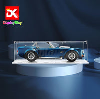 Display King -Acrylic display case with screw for LEGO® Shelby Cobra 427 S/C 10357