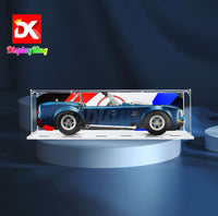 Display King -Acrylic display case with screw for LEGO® Shelby Cobra 427 S/C 10357