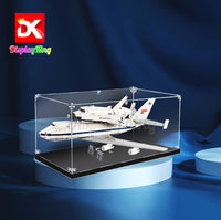 Display King -Acrylic display case with screw for LEGO® Shuttle Carrier Aircraft 10360