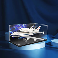 Display King -Acrylic display case with screw for LEGO® Shuttle Carrier Aircraft 10360