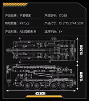 Mould King 17058 Mechanical Crane Car Model Toy 997 pcs