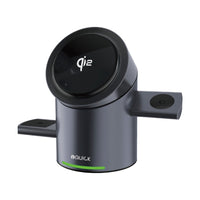 iQuick Satellite CBT-10Q 3 in 1 Foldable Wireless Charger Stand