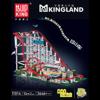 MOULD KING 11014 Motorised Roller Coaster Model Building Set | 3,646 PCS