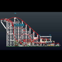 MOULD KING 11014 Motorised Roller Coaster Model Building Set | 3,646 PCS