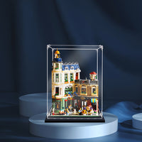 Display King -Acrylic display case with screw for LEGO® Shopping Street 11371