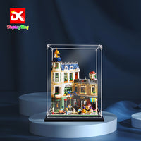 Display King -Acrylic display case with screw for LEGO® Shopping Street 11371