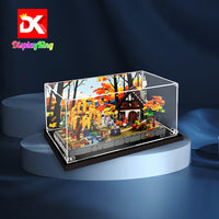 Display King -Acrylic display case with screw for LEGO® Autumn Cottage Garden 11372