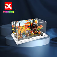 Display King -Acrylic display case with screw for LEGO® Autumn Cottage Garden 11372