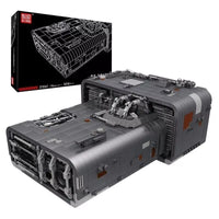 Mould King Plan A-A4B Landflyer Space Ship Bricks Models Kids Toys