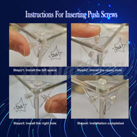 Display King -Acrylic display case with screw for LEGO® The Temple Bounty 71848