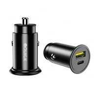 iQuick CQ3 48W Fast Car Charging Dual USB-A / USB-C Ports