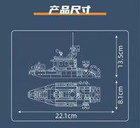 Mould King 10080-10084 multi-purpose lifeboat