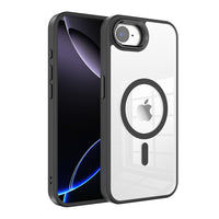 iPhone 16e / 17e Redefine Metal Camera Lens Transparent Case Cover With Magnetic Ring