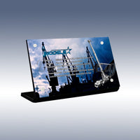 Display King - Acrylic display plaque for Mould King ultimate Liebherr LTM 11200 RCCrane 17007