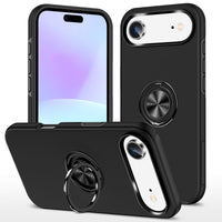 iPhone 17 Air Magnetic Ring Holder Shockproof Case Cover