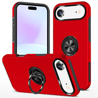 iPhone 17 Air Magnetic Ring Holder Shockproof Case Cover