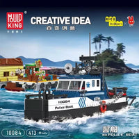 Mould King 10080-10084 multi-purpose lifeboat