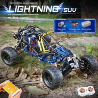 Mould King 18018 Off-Road Car Building Set, Lightning Climbing Model Block Kit