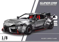 JIESTAR Small Angle JD019 CSR 2 Sports Car Building Block Toy 4399 pcs