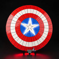 Brick Shine -  Light Kit for  LEGO® Captain America's Shield 76262