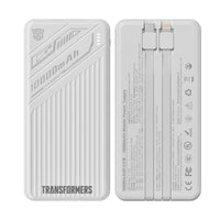 Transformers TF-D28 10000mAh Powerbank Built-In Cable
