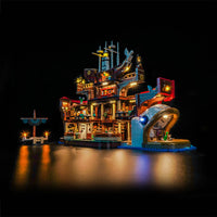 Brick Shine GC Light Kit for LEGO® The Baratie Floating Restaurant 75640